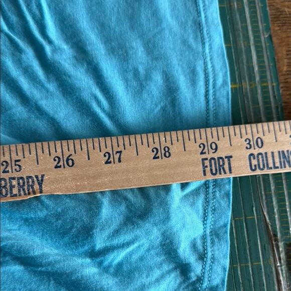 Studio Y Vintage Babydoll Y2K Women's Blue V-Neck Pullover Top Beaded sz  XL - Picture 6 of 6